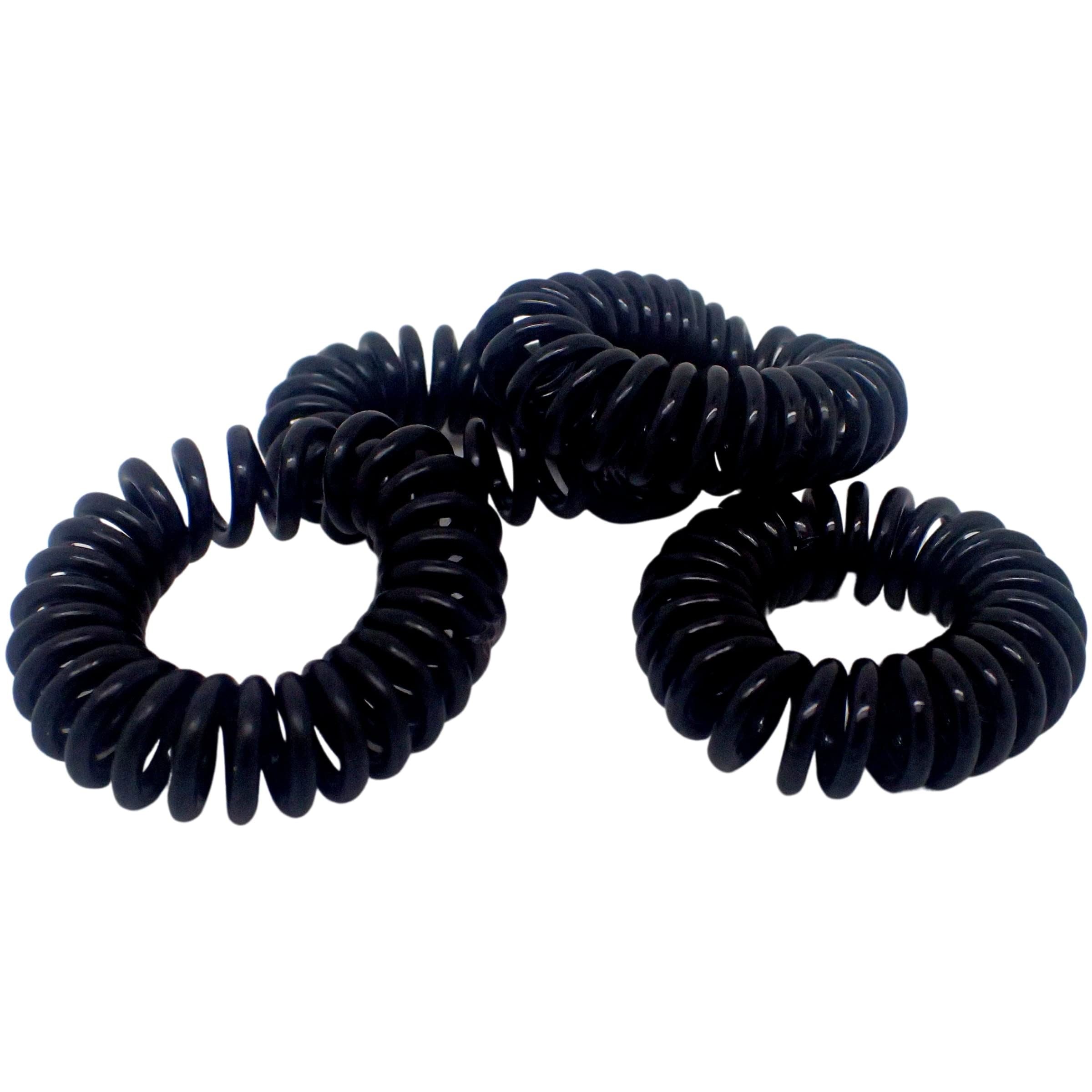 Spiral Hair Ties for Girls and Women, Hair Accessories for Girls, Hair Bobbles, Hair Elastics, Hair Bands for Women, Hair Scrunchies, Elastic Bands for Hair